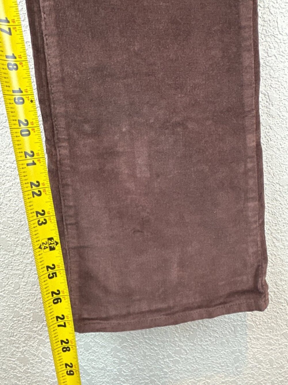 NWT Levi’s 725 High Rise Bootcut Corduroy Pants Brown Women Size 30 Boho Western - Picture 7 of 14